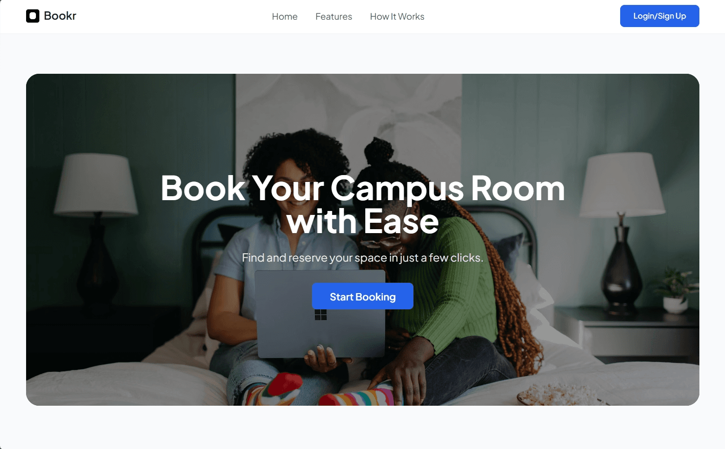 Project image for Bookr